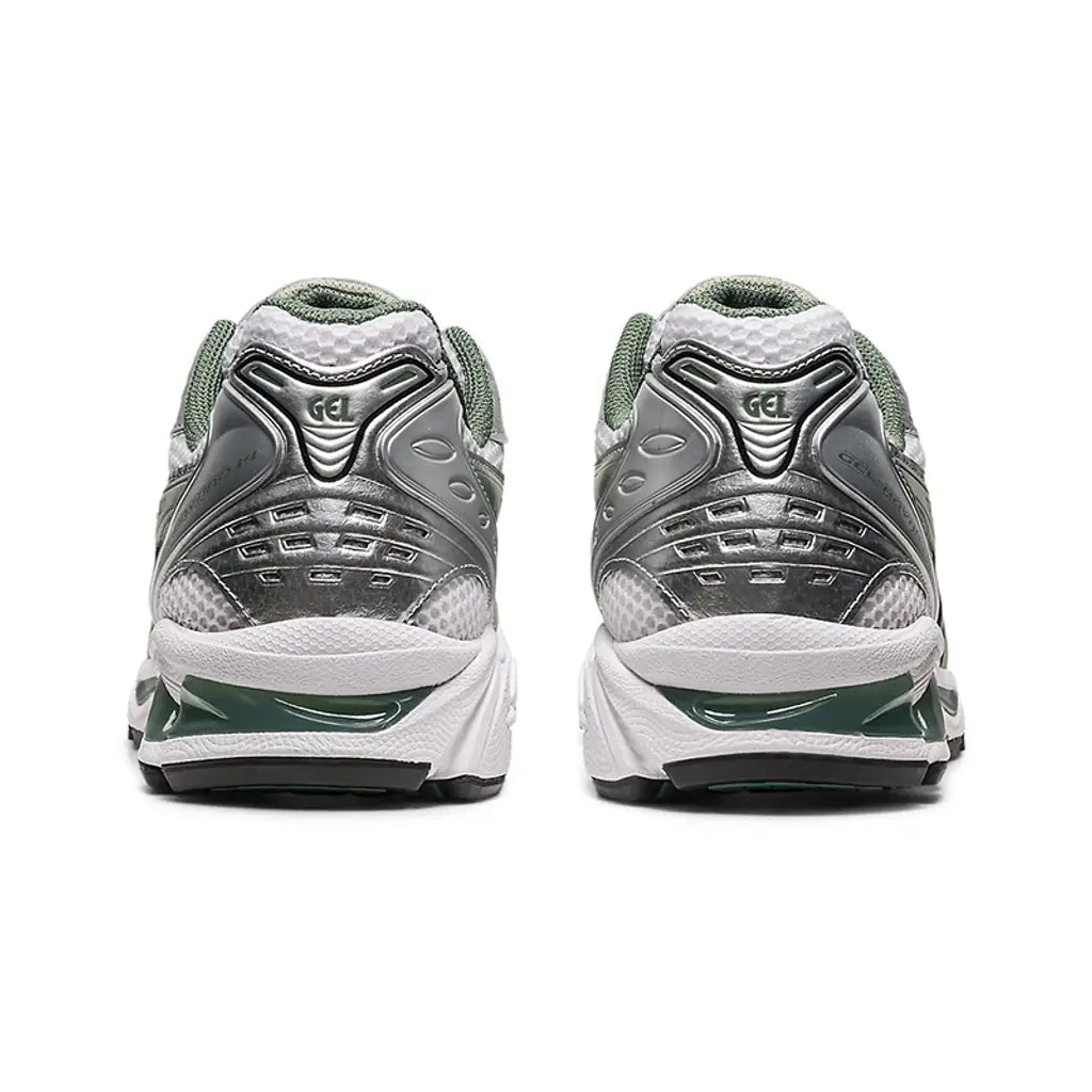 ASICS GEL - KAYANO 14 White Silver - Green Metallic - DREAMWEAR