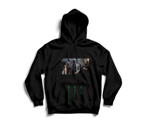 'MATRIX WON'T WIN' HOODIE 2.0 BLACK - DREAMWEAR