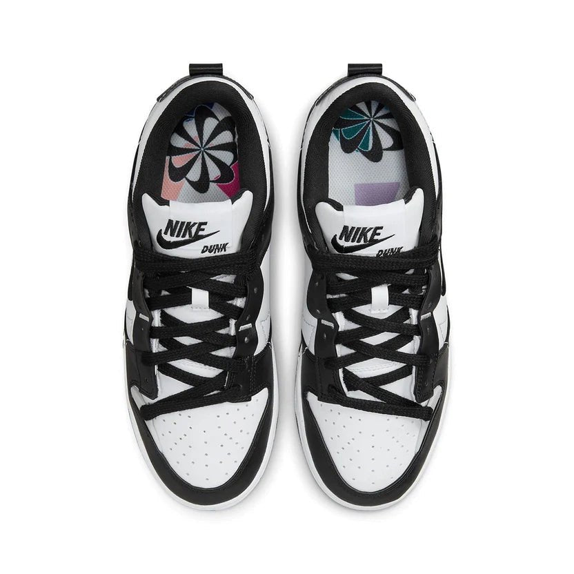 NIKE DUNK LOW DISRUPT PANDA 2.0 - black white - DREAMWEAR