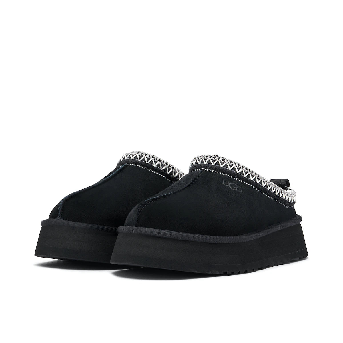UGG Tazz Slipper – Black | Unisex Platform Slippers - DREAMWEAR