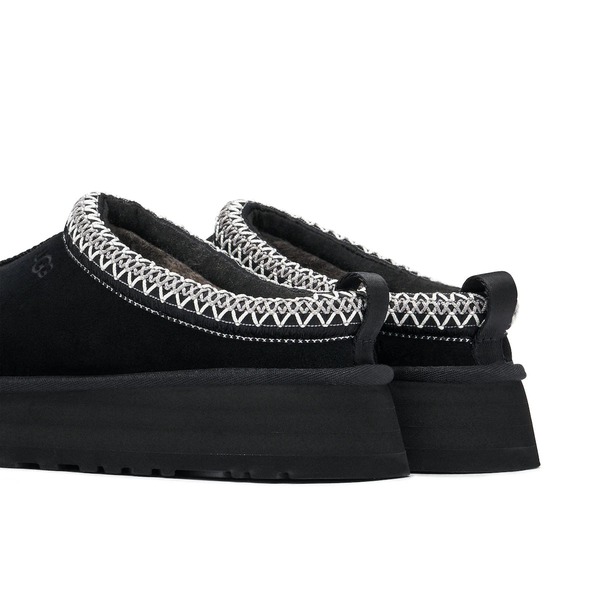 UGG Tazz Slipper – Black | Unisex Platform Slippers - DREAMWEAR