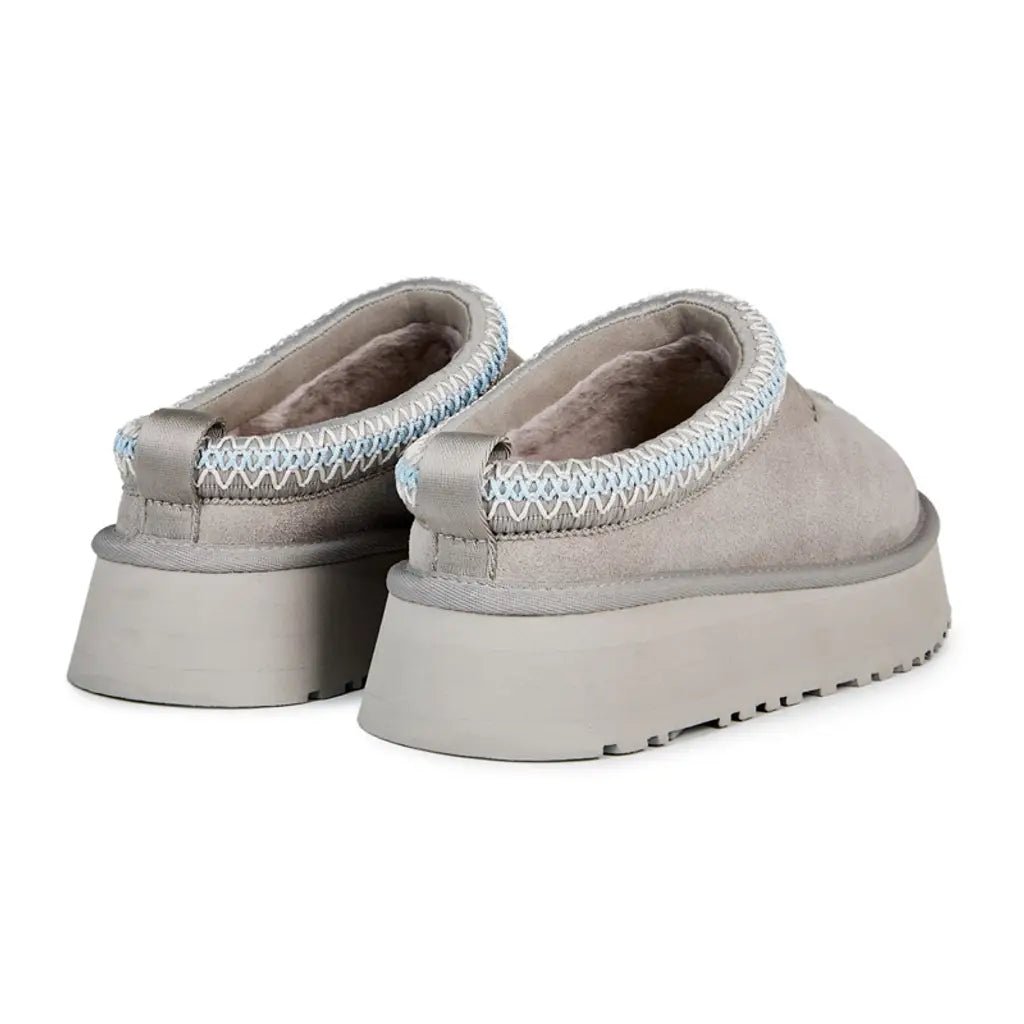 UGG Tazz Slipper - Campfire Grey | Women’s Platform Slippers - DREAMWEAR