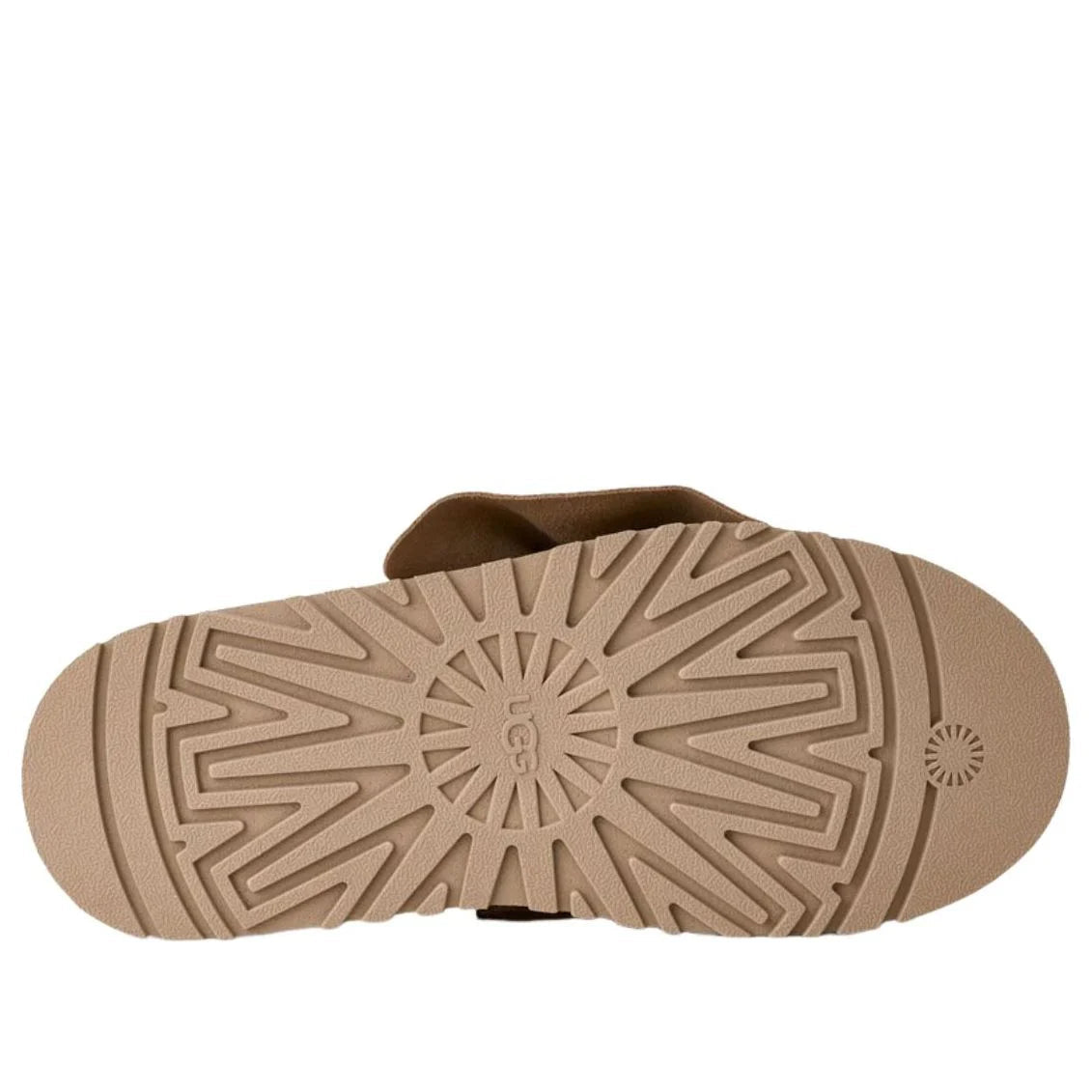 UGG Women’s Platform Slip - On Bow Slipper – Sand - DREAMWEAR